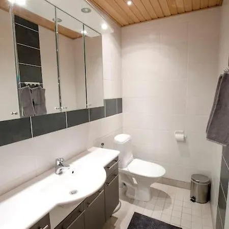 Elegant And Cosy Log Aurora Äkäslompolo